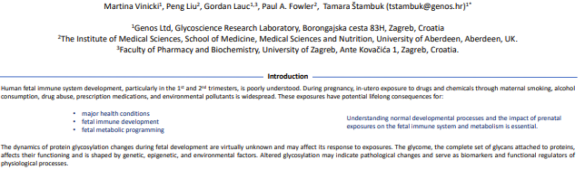 INITIALISE Poster Presentation at the 16th Jenner Symposium